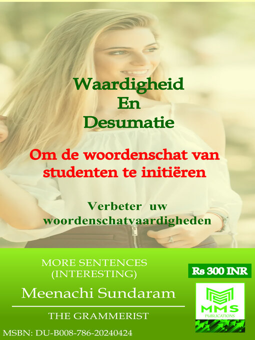 Title details for WAARDIGHEID EN DISCRIMINATIE (Dutch) by Meenachi Sundaram - Available